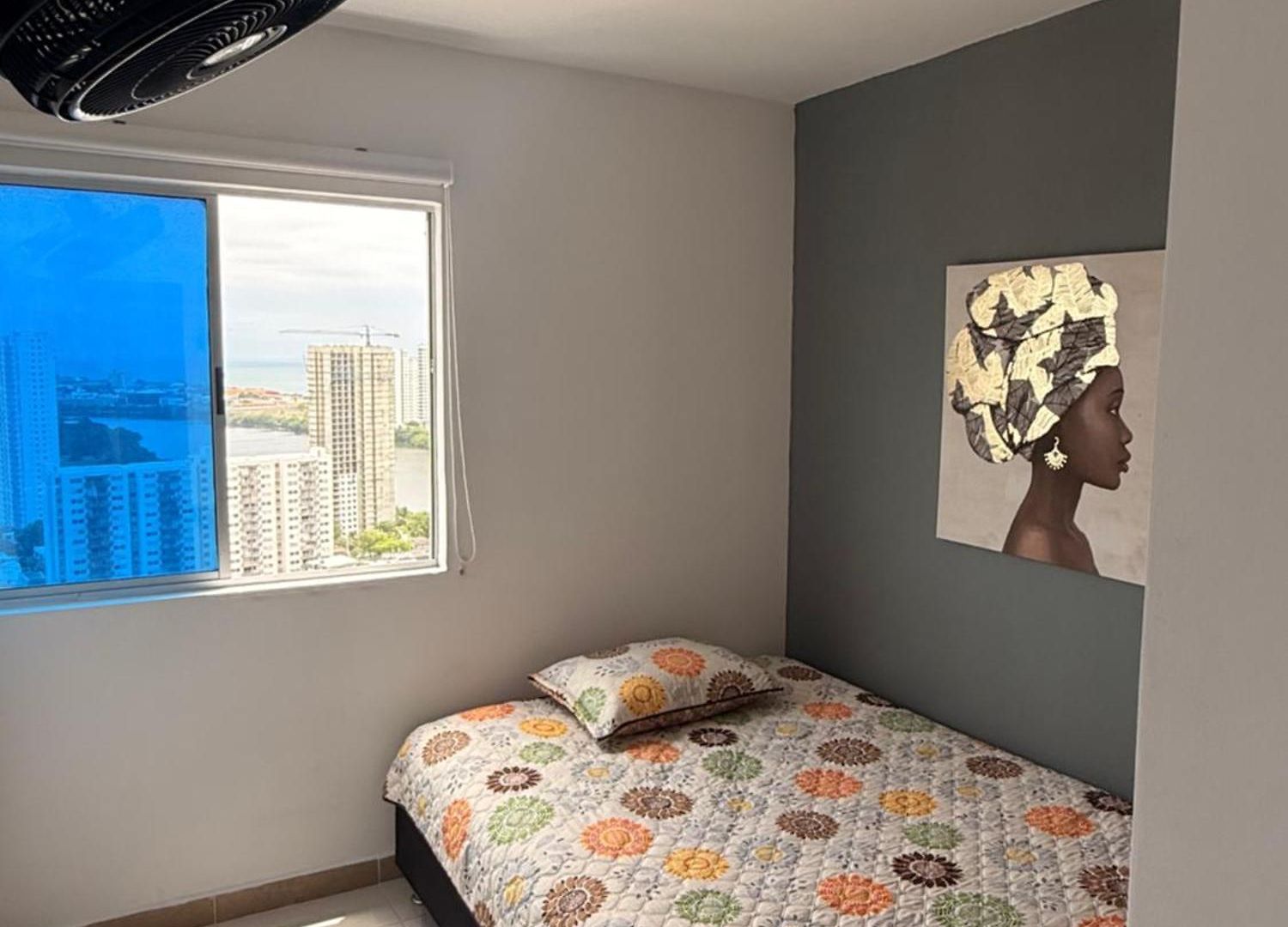 Amoblado En Cerca De La Playa Edif Torre Primi Apartamento *